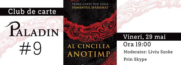 Club de carte Paladin #9 - Păm&acirc;ntul sfăr&acirc;mat #1. Al cincilea anotimp, N.K. Jemisin