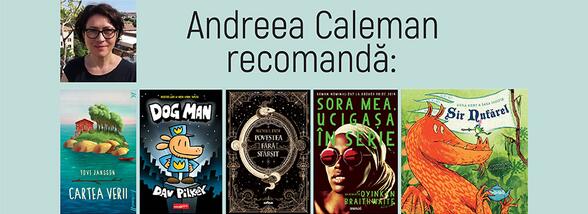 #Ce citesc traducătorii? Recomandările Andreei Caleman