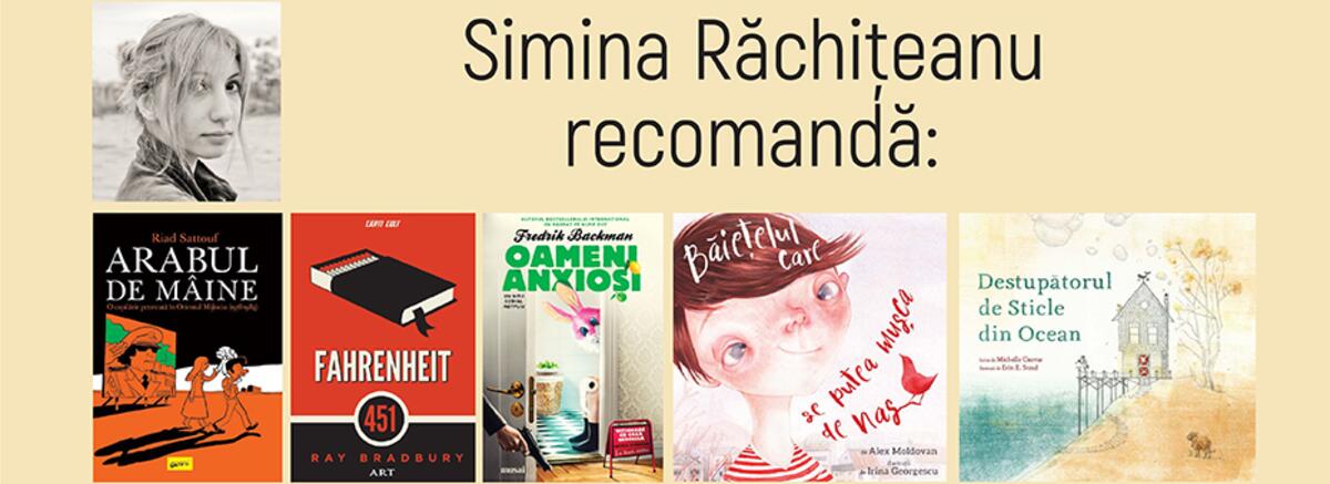 #Ce citesc traducătorii? Recomandările Siminei Răchițeanu