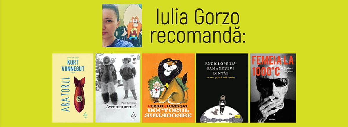 #Ce citesc traducătorii? Recomandările Iuliei Gorzo