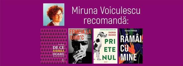 #Ce citesc traducătorii? Recomandările Mirunei Voiculescu