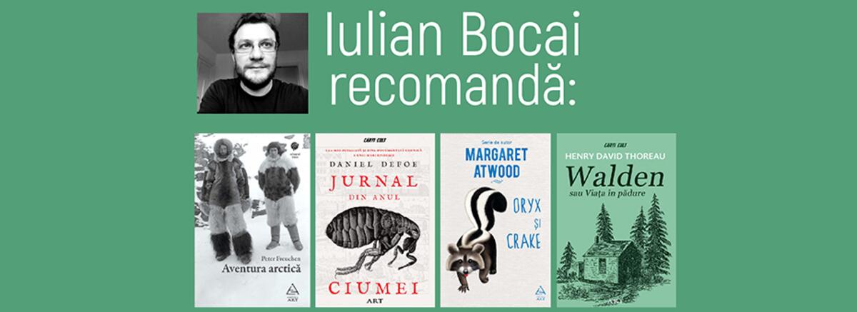 #Ce citesc traducătorii? Recomandările lui Iulian Bocai