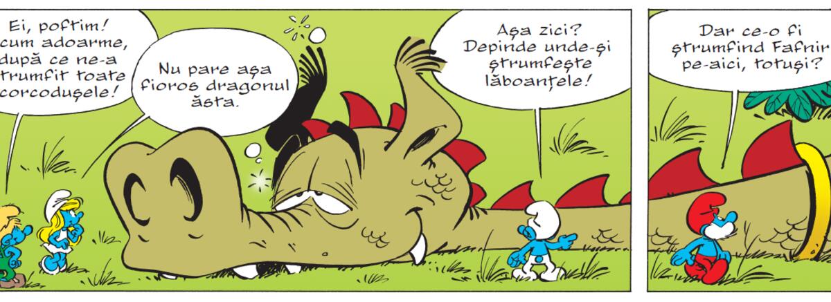 Doi dragoni și un balaur