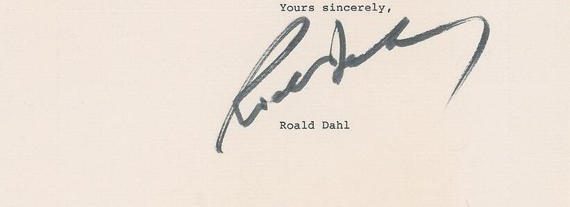 Pașaportul lui Roald Dahl