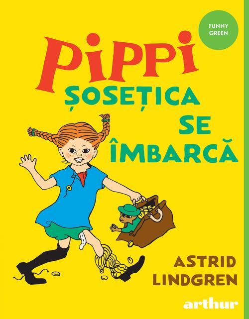 chess Confidential Irreplaceable Pippi Șosețica se îmbarcă - Astrid Lindgren - hardcover - Editura Arthur