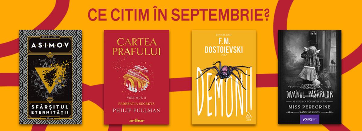 Ce citim? Cărțile lunii septembrie 2021