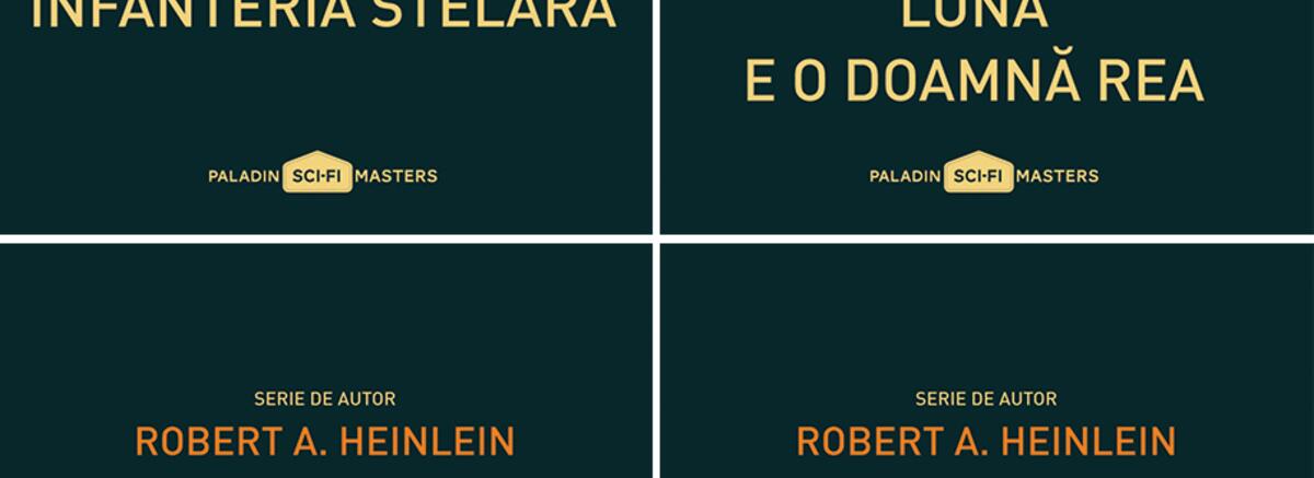 PRECOMANDĂ seria de autor Robert A. Heinlein