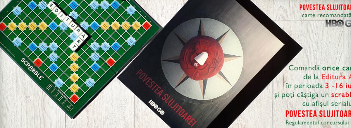 Regulament concurs "Scrabble Povestea Slujitoarei"