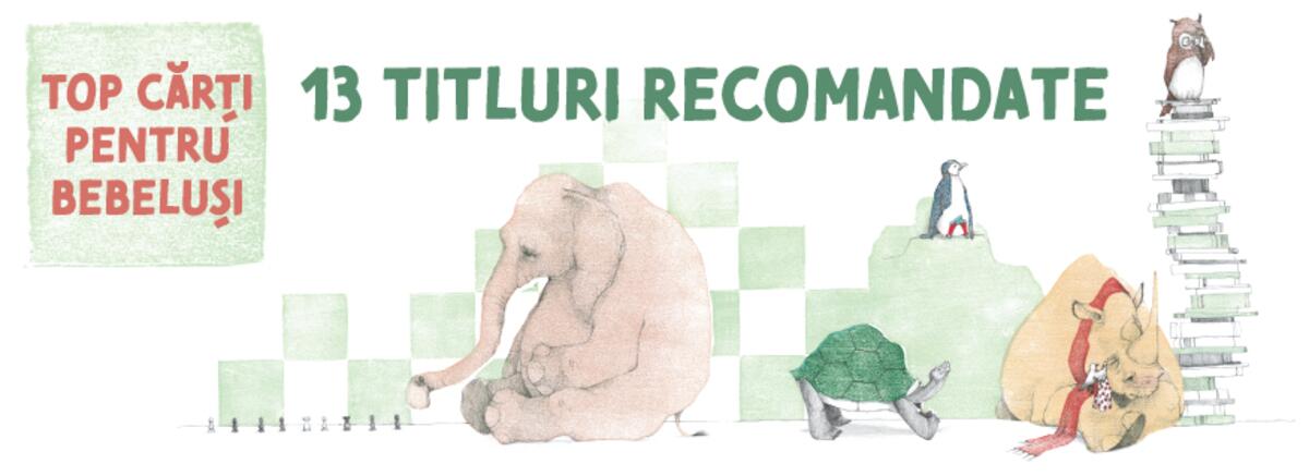 Top 13 cărți pentru bebeluși