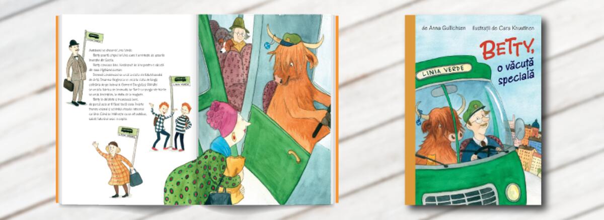 „Betty, o văcuță specială” – O minunată poveste despre prietenie și despre bucuriile simple