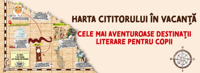 Harta cititorului în vacanță - cele mai aventuroase destinații literare pentru copii. Prima oprire: „Vine vacanța cu trenul din Franța”