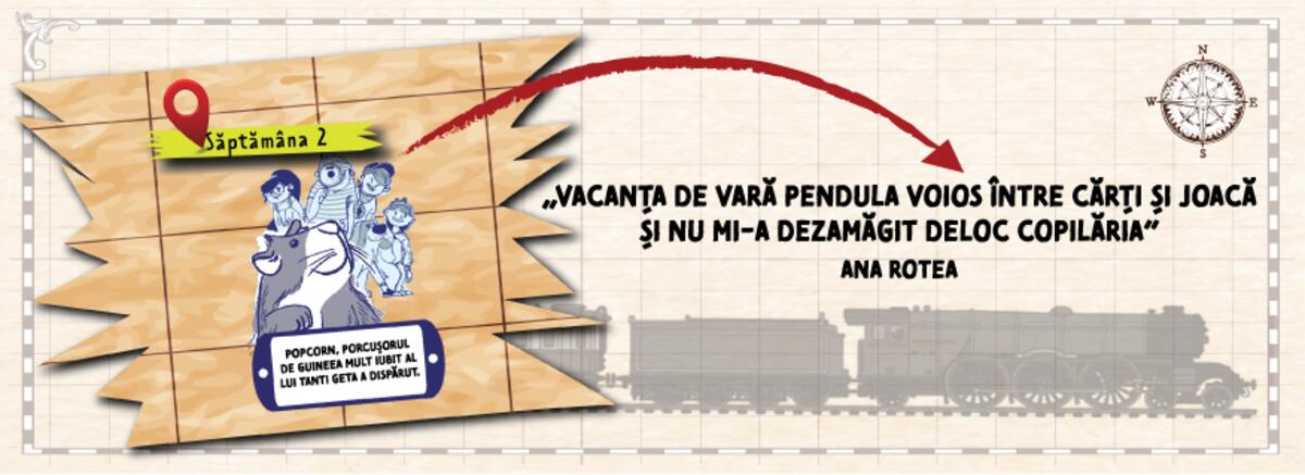 Ana Rotea: &bdquo;Vacanța de vară pendula voios &icirc;ntre cărți și joacă și nu mi-a dezamăgit deloc copilăria&rdquo;