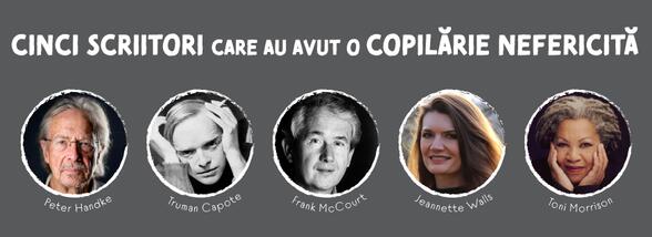 Cinci scriitori care au avut o copilărie nefericită