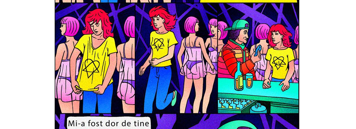 Visul 14: La club
