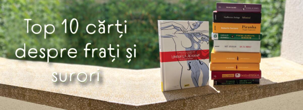 Top 10 cărți despre frați și surori