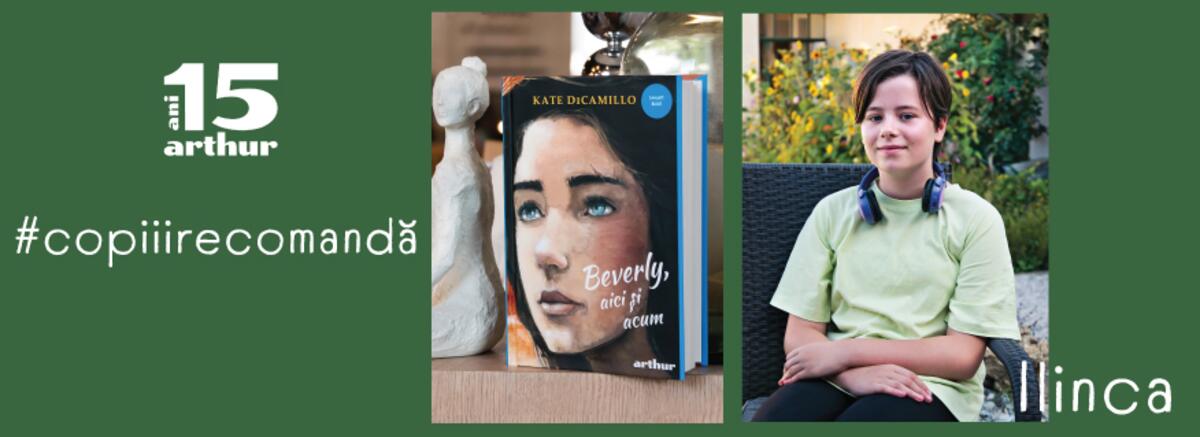 15 cărți Arthur recomandate de copii: #9. Beverly, aici și acum