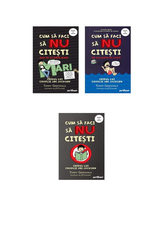 Pachet Cum să faci să NU citești ( 3 volume paperback) - gallery big 5