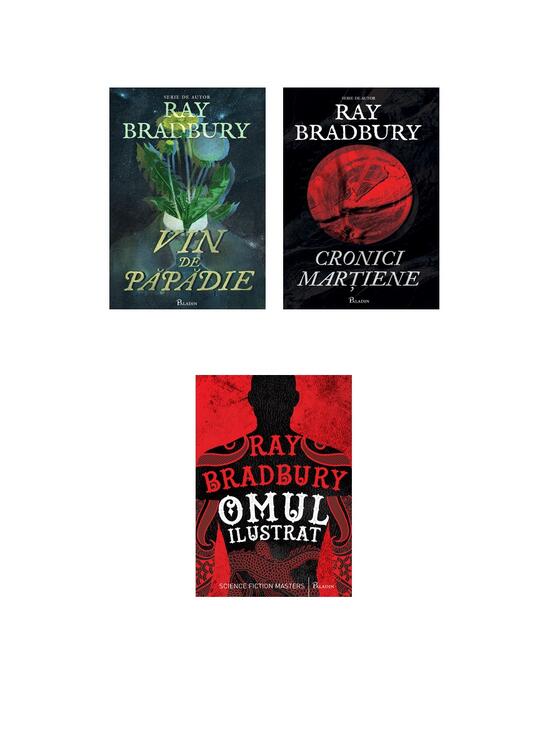 Pachet Ray Bradbury (Omul ilustrat, Cronici, Vin de păpădie) - gallery big 5