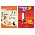 Pachet școlar clasa a III-a (Jim Năsturel și Lukas, mecanicul de locomotivă, Emil și detectivii) - gallery small 