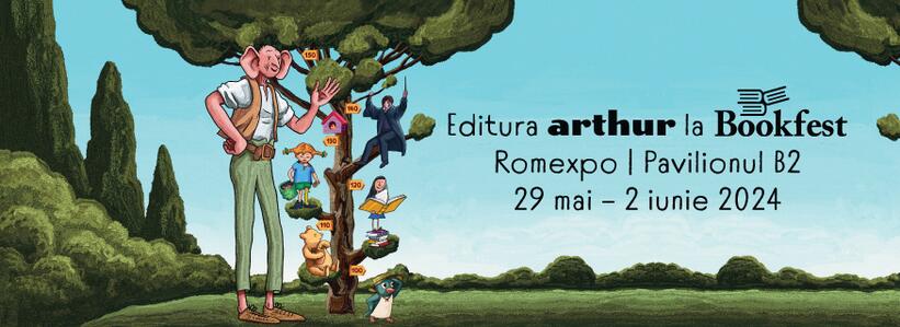 Editura Arthur la Salonul Internațional de Carte Bookfest 2024