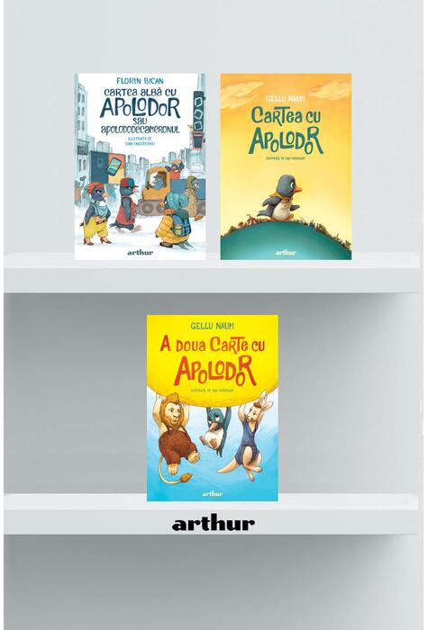 Pachet cadou pentru un fan Apolodor (3 volume) Pachet cadou pentru un fan Apolodor (3 volume)