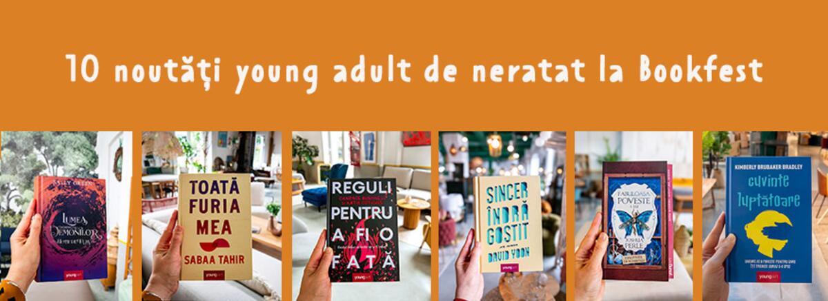 10 noutăți young adult de neratat la Bookfest 2024