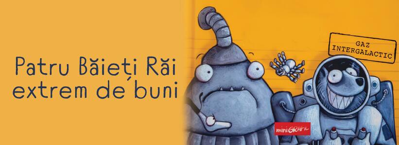 Patru Băieți Răi extrem de buni - despre seria-fenomen a lui Aaron Blabey