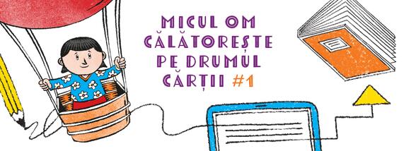Micul Om călătorește pe drumul cărții