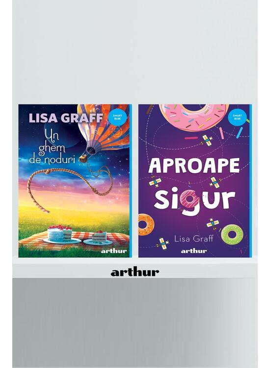 Pachet Smart Lisa Graff (Un ghem de noduri, Apoape sigur) - gallery big 1