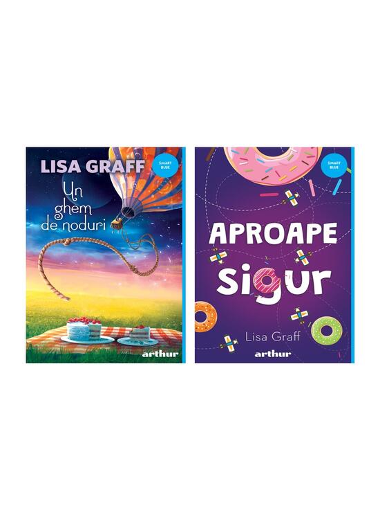 Pachet Smart Lisa Graff (Un ghem de noduri, Apoape sigur) - gallery big 6