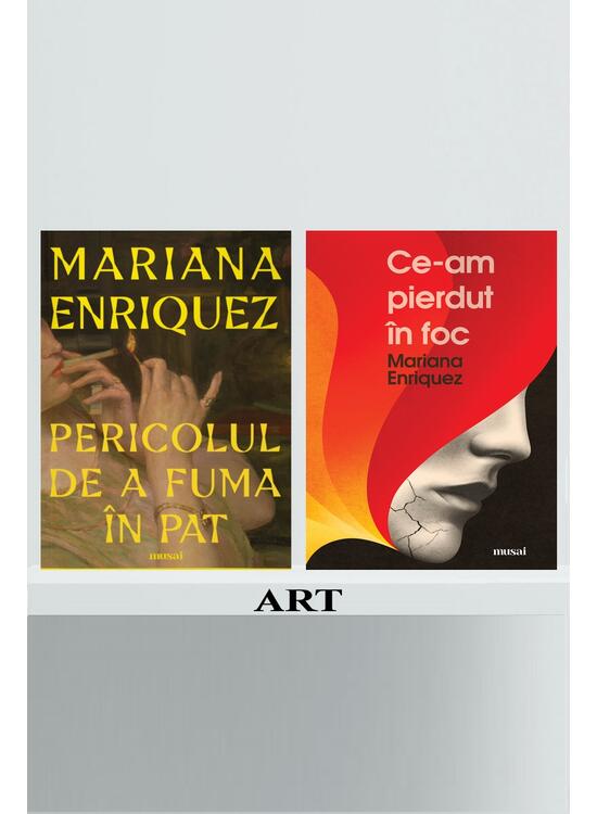 Pachet M. Enriquez (Pericolul de a fuma în pat, ce-am pierdut în foc) - gallery big 1