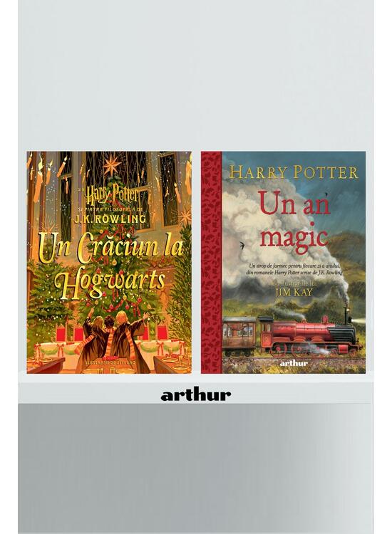 Pachet Crăciun magic Harry Potter ( Crăciun la Hogwarts, Un an magic) - gallery big 1