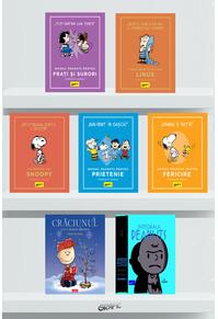 PEANUTS 7 volume (Ghiduri pentru viață, Integrala, Crăciunul lui Charlie