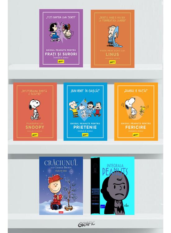 PEANUTS 7 volume (Ghiduri pentru viață, Integrala, Crăciunul lui Charlie - gallery big 1