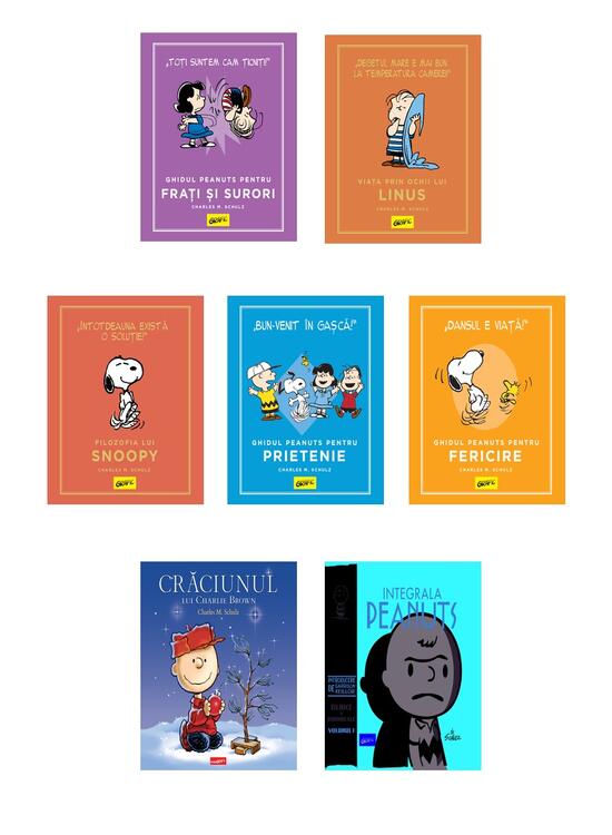 PEANUTS 7 volume (Ghiduri pentru viață, Integrala, Crăciunul lui Charlie - gallery big 7