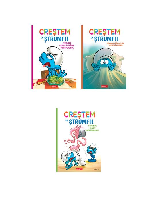Pachet Creștem cu ștrumfii ( 3 volume) - gallery big 4
