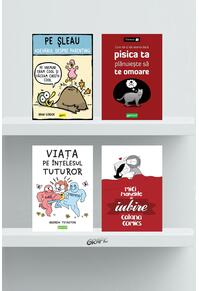 Pachet Grafic Fun 4 volume ( Viața pe înțelesul tuturor, Pe șleau, Mici momente, Pisica)