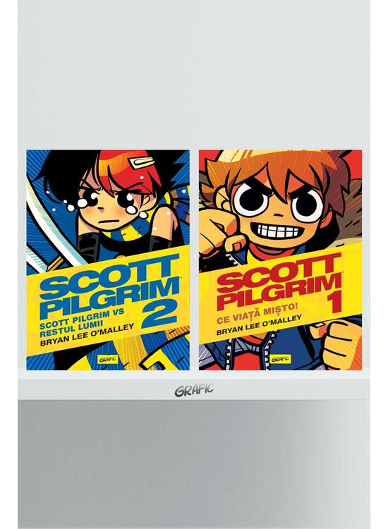 Pachet Scott Pilgrim 2 volume - gallery big 1