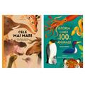 Pachet Superanimale 2 volume ( Istoria lumii în 100 de animale, Cele mai mari) - gallery small 