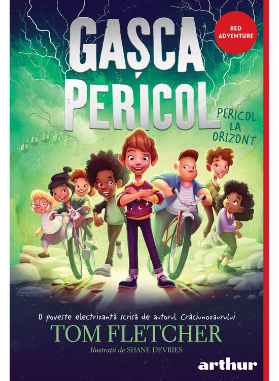 Pachet Fletcher Adventure 3 volume (Gașca Pericol, Scârții, Crăciunozaurul și Vrăjitoarea Iarnă) - gallery big 3