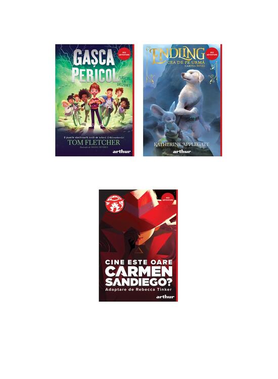 Pachet Adventure 3 volume (Gașca Pericol, Endling, Carmen Sandiego) - gallery big 6