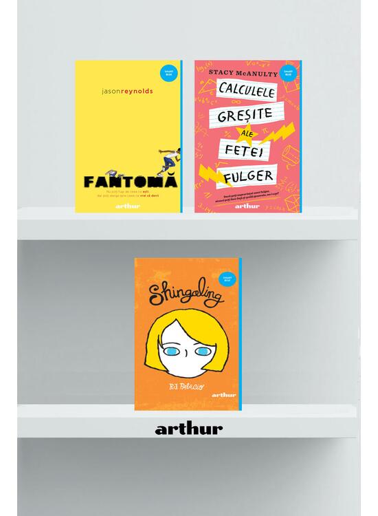 Pachet Smart 3 volume ( Fantomă, Calculele greșite ale fetei fulger, Shingaling) - gallery big 1