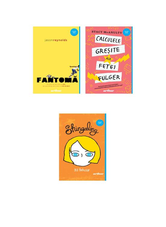 Pachet Smart 3 volume ( Fantomă, Calculele greșite ale fetei fulger, Shingaling) - gallery big 5