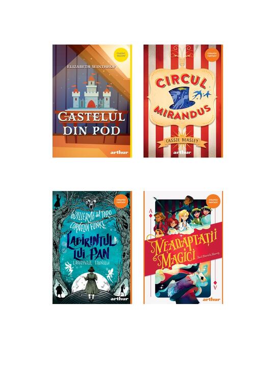 Pachet Magic 4 volume (Neadaptații magici, Castelul din pod, Labirintul lui Pan, Circul Mirandus) - gallery big 6