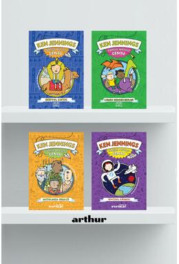 Pachet Cărțile micului geniu 4 volume ( Egipt, Dinozauri, Spațiul, Mitologia greacă)