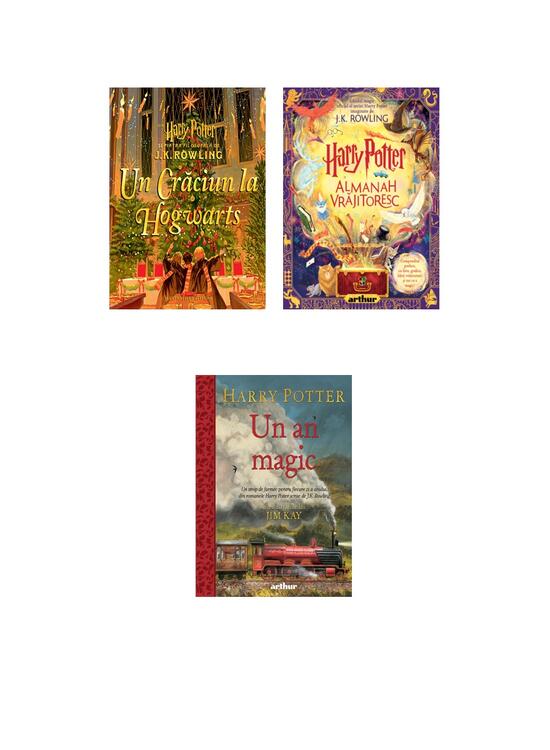 Pachet fan Harry Potter (Un an magic, Almanah vrăjitoresc, Un Crăciun la Hogwarts) - gallery big 5