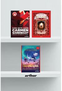 Pachet Crăciun (Sora de zăpadă, Carmen Sandiego,Crăciunozaurul și Vrăjitoarea Iarnă, )