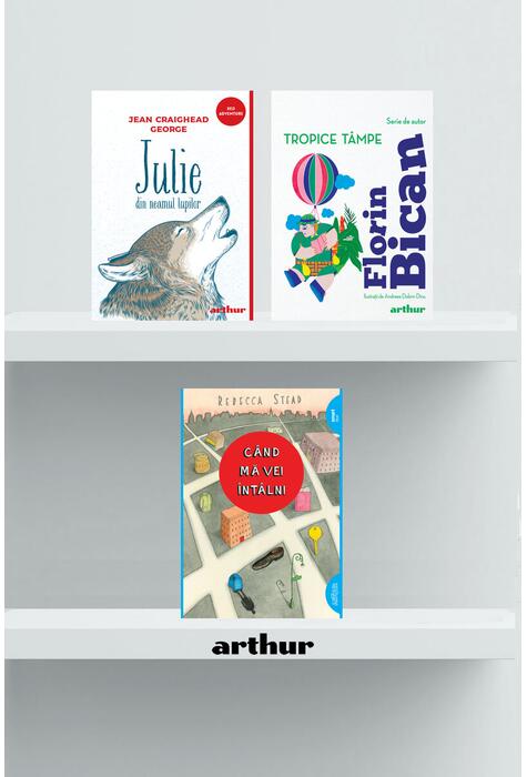 Pachet lecturi pentru 13 ani (Când mă vei întâlni, Julie, Tropice tâmpe)