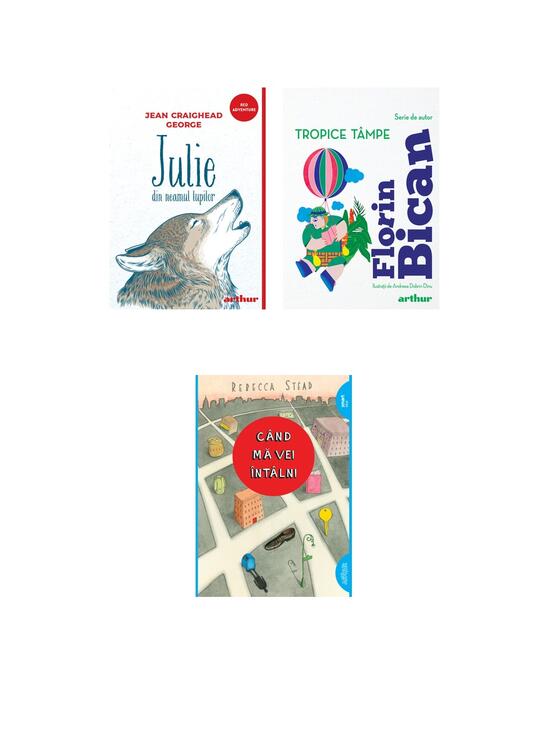 Pachet lecturi pentru 13 ani (Când mă vei întâlni, Julie, Tropice tâmpe) - gallery big 5