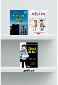 Pachet școlar ( Aiurea, Minciuni și spioni, Colegul cel nou)